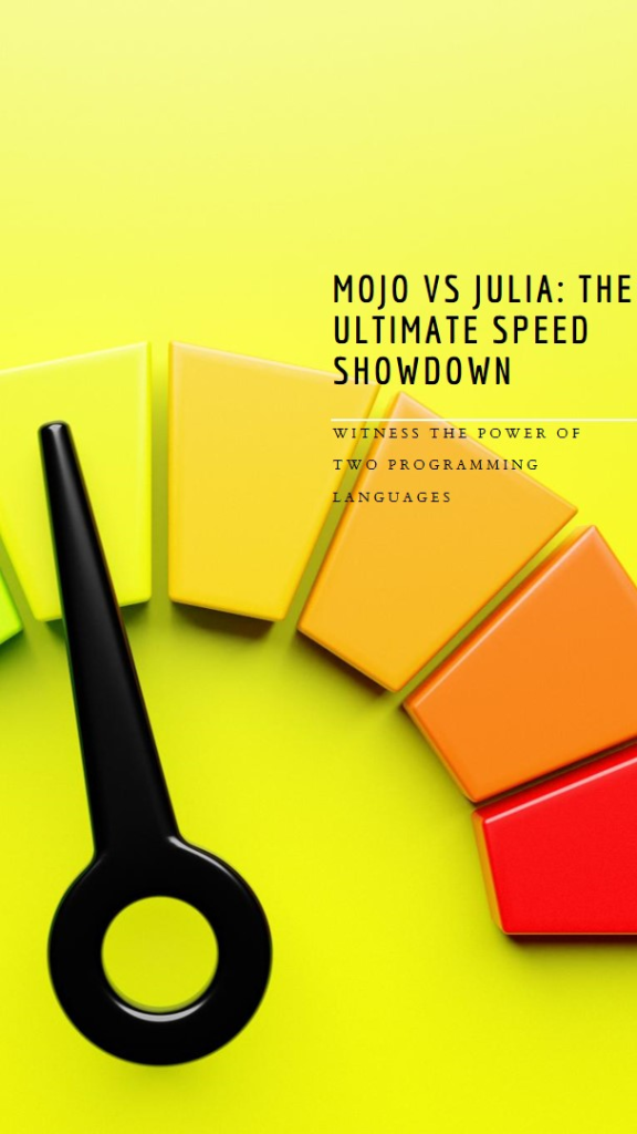 Mojo vs Julia Speed comparison 