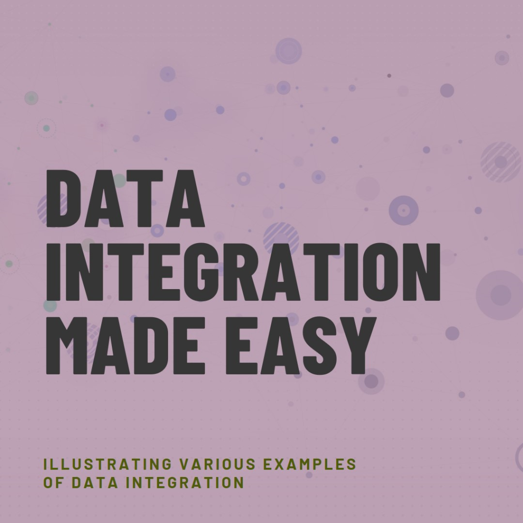 Data integration examples